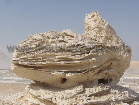 Roccia calcarea - Deserto bianco