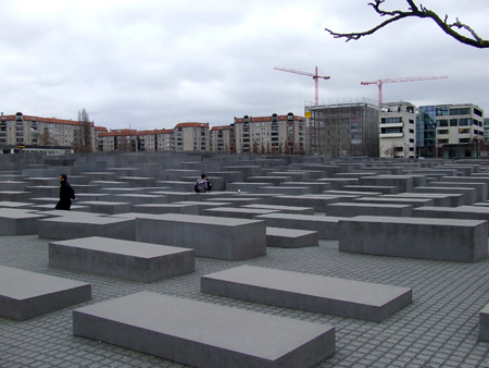 Monumento agli ebrei - Denkmal für die ermordeten Juden Europas