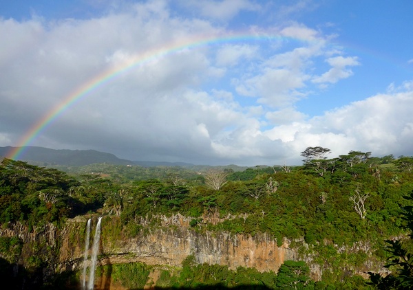 Visitare Mauritius - Cascata Terres de 7 couleurs