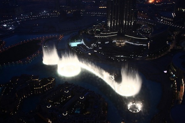 Vacanze a Dubai - fontane musicali