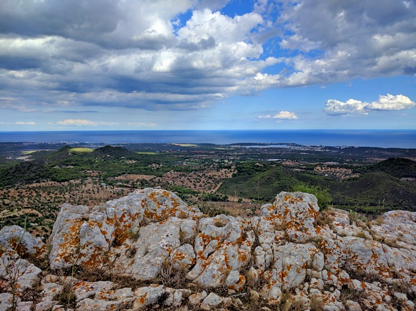 Vacanze a Maiorca - vista dal Castell de Santueri